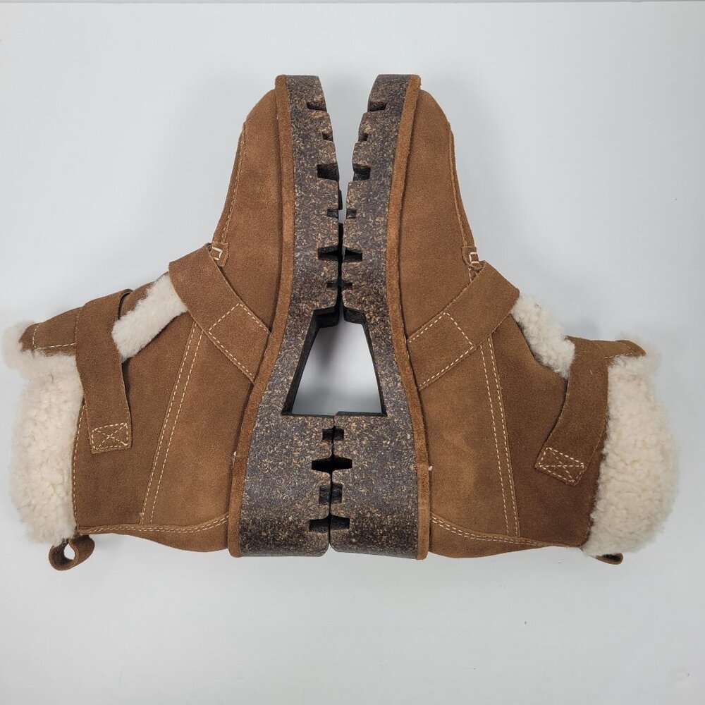 Donald Pliner Elix Women's Brown Suede Boots US Size 6M NWOT - Picture 5 of 9